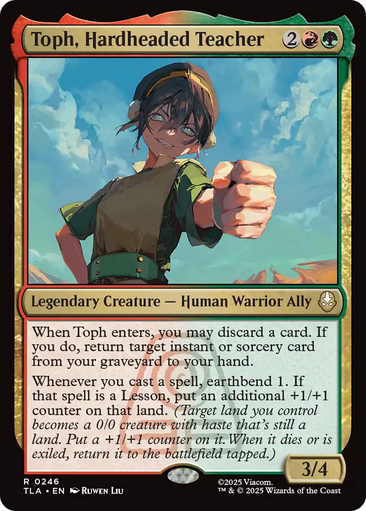 Toph, Hardheaded Teacher [Avatar: The Last Airbender]