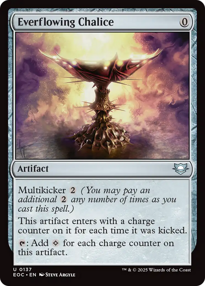 Everflowing Chalice [Edge of Eternities Commander]