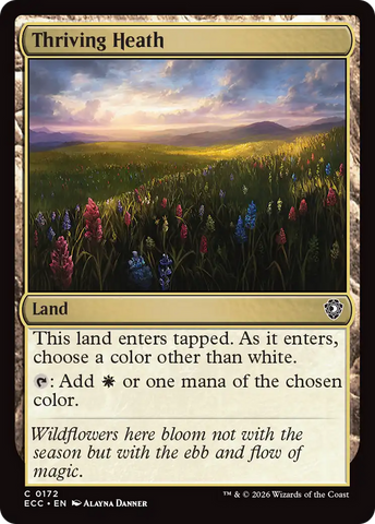 Thriving Heath [Lorwyn Eclipsed Commander]