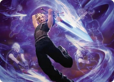 Cloud's Limit Break Art Card [FINAL FANTASY Art Series]