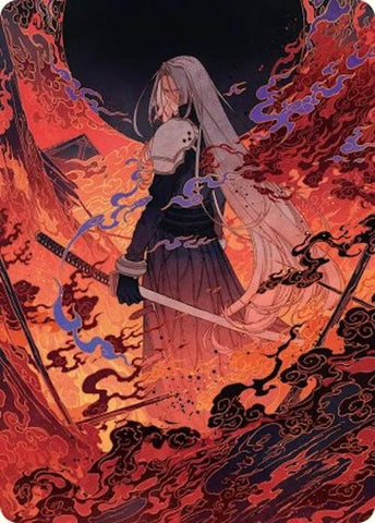 Nibelheim Aflame Art Card [FINAL FANTASY Art Series]