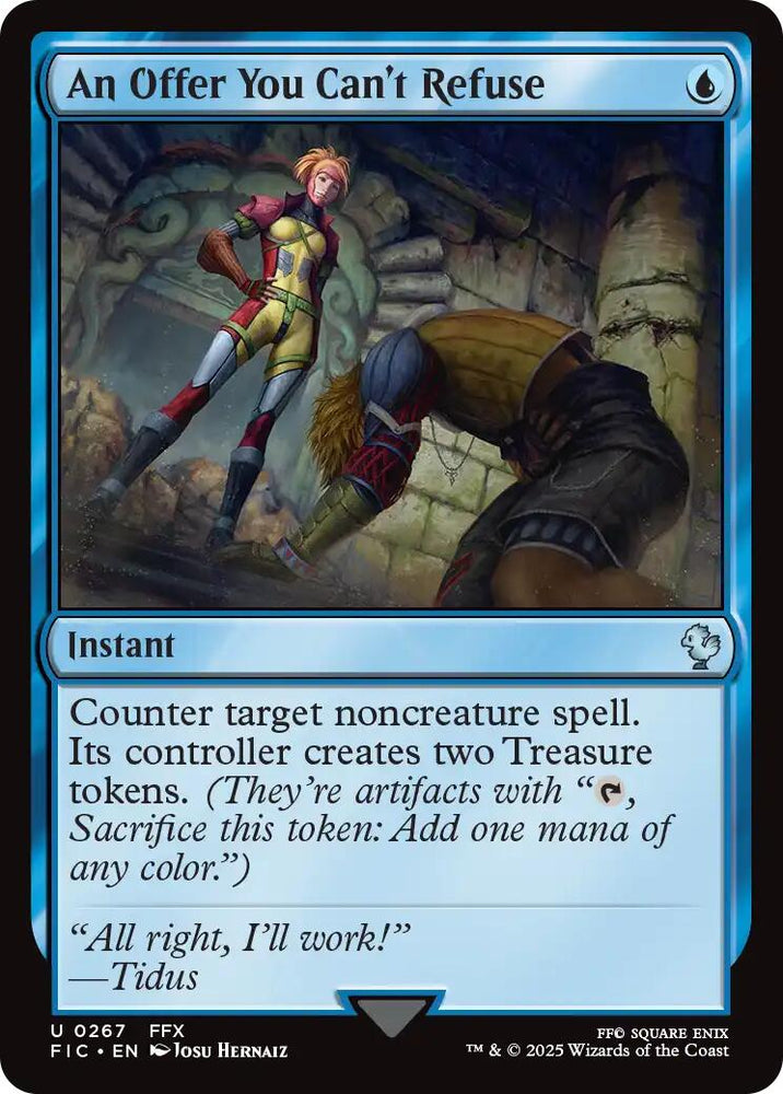 An Offer You Can't Refuse (Surge Foil) [FINAL FANTASY Commander]