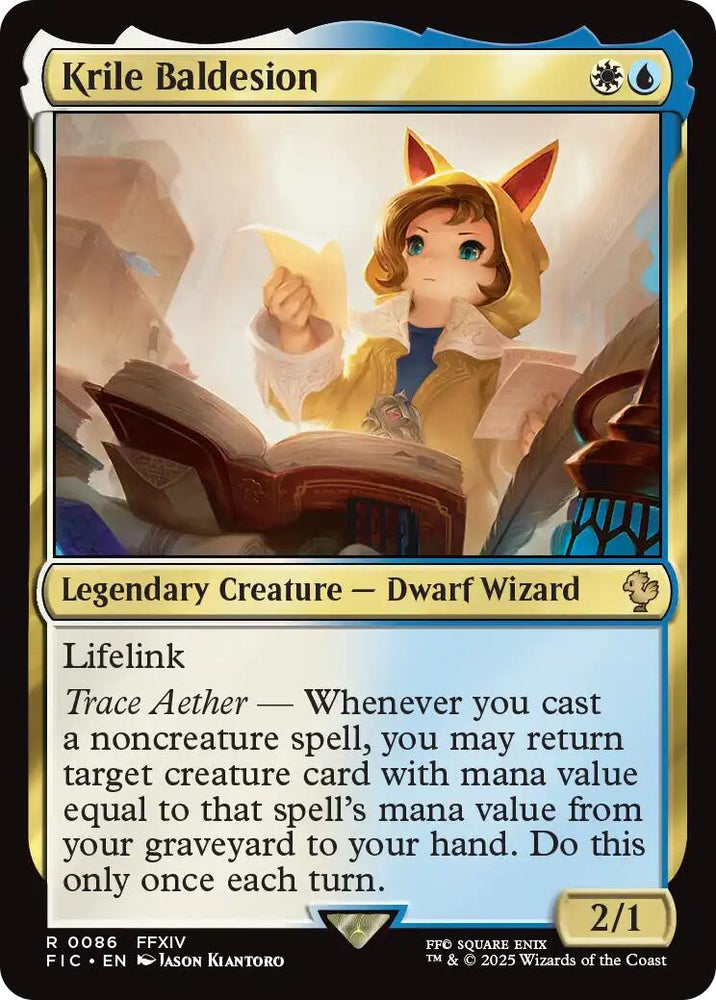 Krile Baldesion (Surge Foil) [FINAL FANTASY Commander]