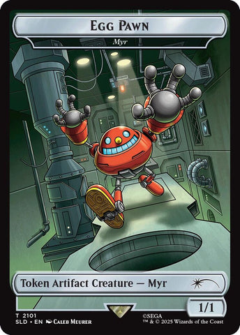 Egg Pawn - Myr Token [Secret Lair Drop Series]