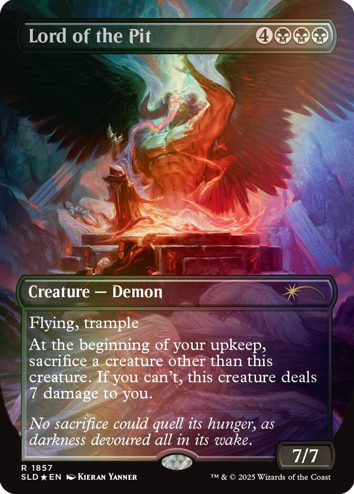 Lord of the Pit (Rainbow Foil) [Secret Lair Drop Series]