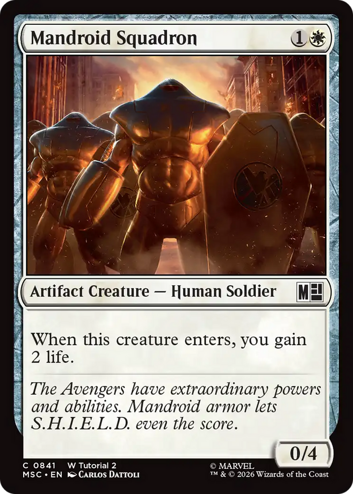Mandroid Squadron [Marvel Super Heroes Commander]