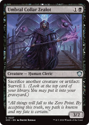 Umbral Collar Zealot [Secrets of Strixhaven Commander]