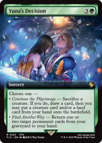 Yuna's Sending Staff - Staff of the Storyteller [Secret Lair Drop Series]