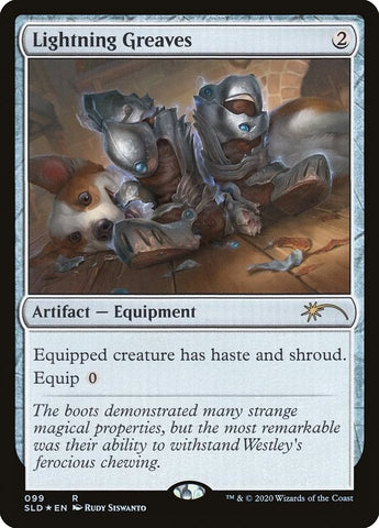 Lightning Greaves [Secret Lair Drop Series]