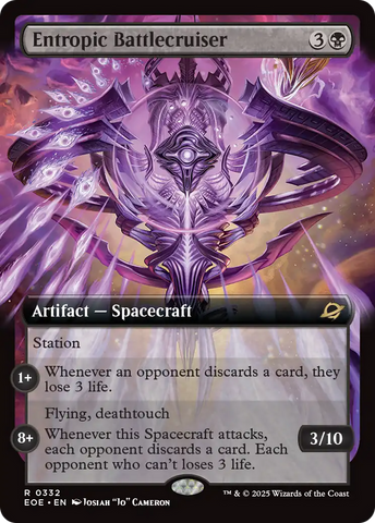 Entropic Battlecruiser (Extended Art) [Edge of Eternities]