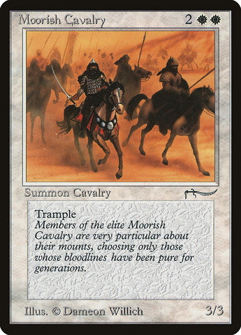 Moorish Cavalry (Light Mana Cost) [Arabian Nights]