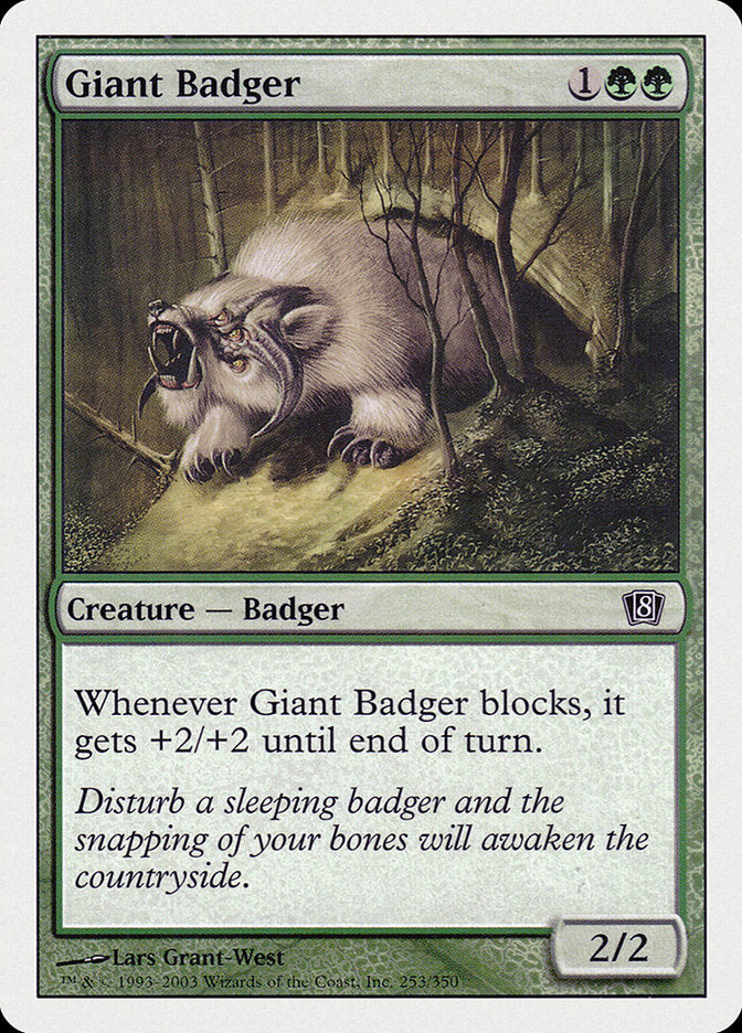 Giant Badger [Eighth Edition]