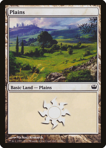 Plains (42) [Duel Decks: Knights vs. Dragons]