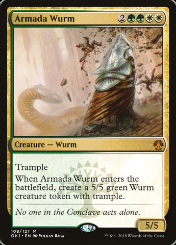 Armada Wurm [Guilds of Ravnica Guild Kit]