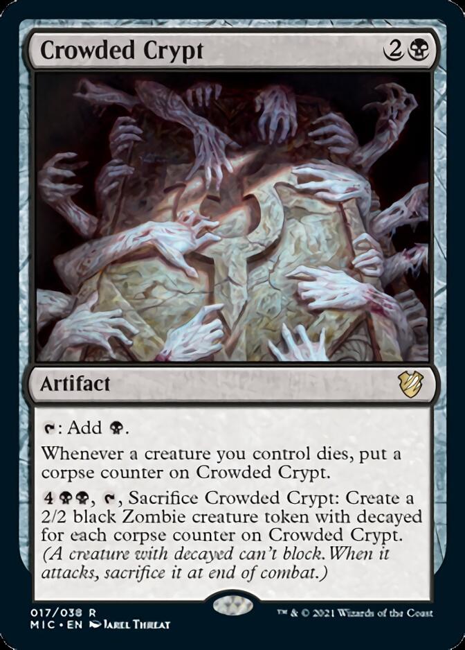 Crowded Crypt [Innistrad: Midnight Hunt Commander]