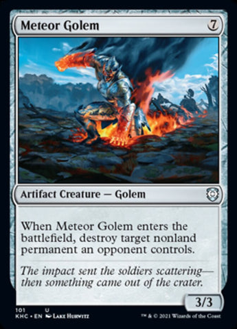 Meteor Golem [Kaldheim Commander]