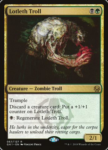 Lotleth Troll [Guilds of Ravnica Guild Kit]