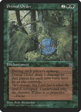 Primal Order [Homelands]