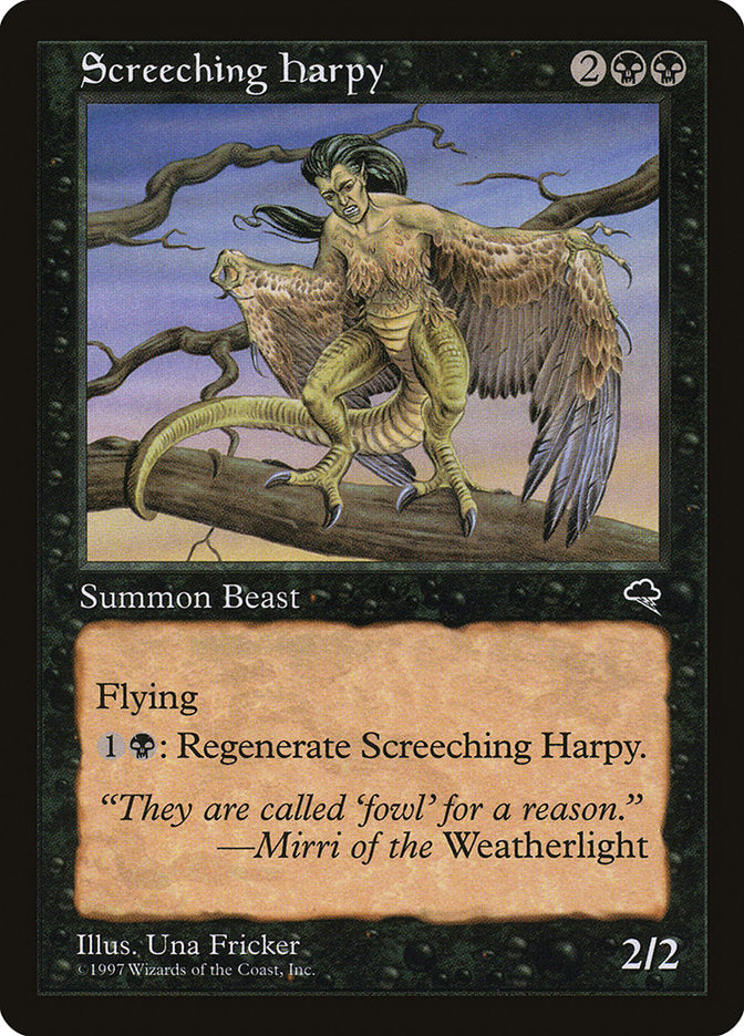 Screeching Harpy [Tempest]