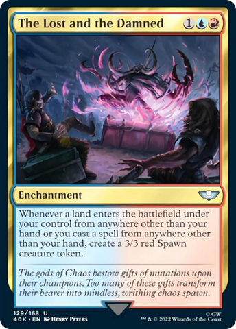 The Lost and the Damned (Surge Foil) [Universes Beyond: Warhammer 40,000]