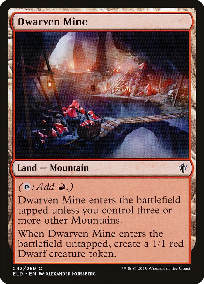 Dwarven Mine [Throne of Eldraine]